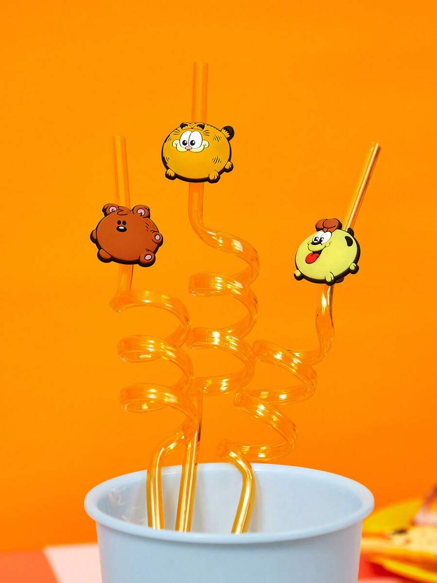 GARFIELD | Joivida 1 قطعة/3 قطع شفاطة مثيرة للاهتمام مع شخصيات كرتونية - متعدد الألوان - مشاهدة 1