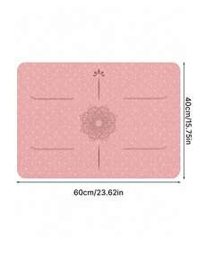 Light Pink Nail Art Table Mat, Made Of Waterproof And Soft PU Leather, Designed For Studio Tabletops And Foldable Nail Art Armrests. Ideal For Nail Artists In Salons And For Home Use. - Pink 1 - View 3