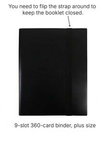 Card Binder With Side Pockets, Durable Collecting Album For Football Basketball Sports Cards, Card Storage Organizer - multicolor - View 15