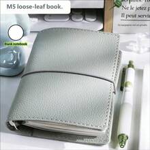 1 buah Sampul Notebook Isi Ulang M5 - Tekstur Kulit PU dengan Tali Portabel, Halaman Kosong yang Dapat Diisi Ulang, Notebook yang Dapat Digunakan Kembali, Cocok untuk Perjalanan, Ideal untuk Pecinta Buku Harian dan Pencatatan Kreatif Harian - Buku catatan kosong - View 15