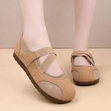 Zapatos Planos De Mujer - Coffee Brown - View 1