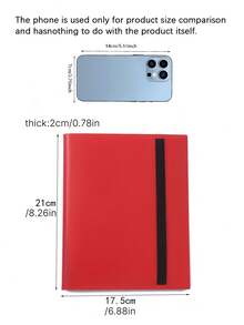 Card Binder With Side Pockets, Durable Collecting Album For Football Basketball Sports Cards, Card Storage Organizer - multicolor - View 3