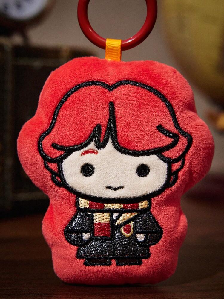 HARRY POTTER X POKOJA LAND 1個 X POKOJA LAND 聯名 3D 毛絨吊飾，魔幻 IP 娃娃設計，適合魔幻愛好者，可掛在包包、鑰匙、書包上，生日或週年紀念的魔幻禮物 - 彩色 - 查看 7