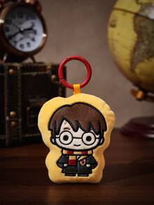 HARRY POTTER X POKOJA LAND 1 pieza Llavero de peluche 3D de marca compartida X POKOJA LAND, diseño de muñeca de IP mágica, perfecto para amantes de la magia, se puede colgar en bolsos, llaves, mochilas escolares, un regalo mágico para cumpleaños o aniversarios - Multicolor - Ver 2