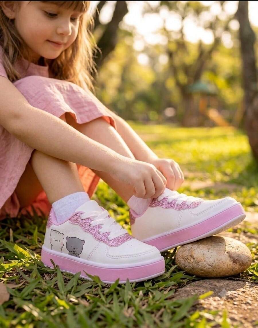 Kids Flats - Pink - View 1
