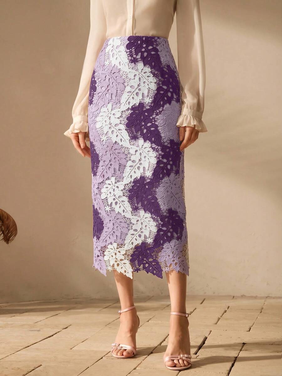 Anewsta Autumn High-Quality Standard Size Women's Fashion Contrast ...