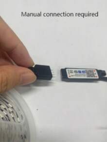 3.3FT - 65.6FT LED 燈條燈, 44 鍵遙控音樂同步 RGB LED 燈帶附遙控器, 適用於臥室、房間、家居裝飾、派對、節日 - 多色 - 查看 6