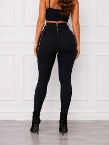 PONTY ARILLS LEGGINS - Black - View 2