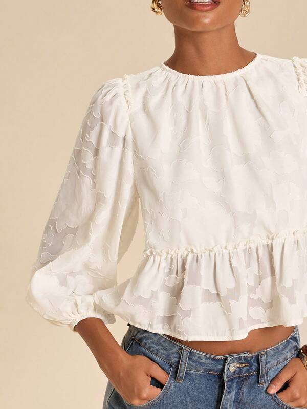 Travachic Women's Solid Color Woven Vacation Shirt