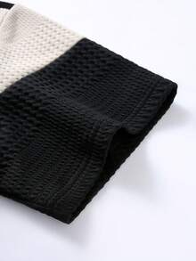 Manfinity Homme 男士休闲日常 Polo 衫 男士 Polo 衫 男士纽扣针织 Polo 衫 男士高尔夫球衫 - 彩色 - 查看 3