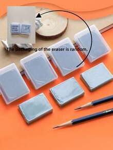SHEIN 1pc Art Painting Erasers, Suitable For Sketching And Drawing Back To School - one-size - View 14