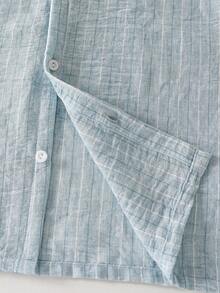 Tween Boys Striped Suits, Long Sleeve, Back To School,Co Ord - Blue - View 5