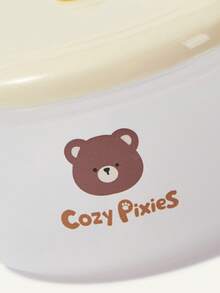Cozy Pixies 1-Piece Portable Baby Milk Powder Box, Milk Powder Compartment Baby Snack Packing Box, Easy To Store And Light To Carry - Beige - View 7