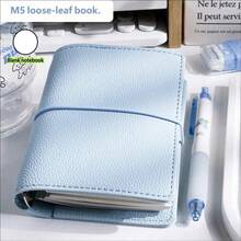 1 buah Sampul Notebook Isi Ulang M5 - Tekstur Kulit PU dengan Tali Portabel, Halaman Kosong yang Dapat Diisi Ulang, Notebook yang Dapat Digunakan Kembali, Cocok untuk Perjalanan, Ideal untuk Pecinta Buku Harian dan Pencatatan Kreatif Harian - Buku catatan kosong - View 18