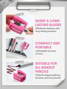 SHEGLAM Boldline Sacapuntas para Delineador en Gel - Rosa Fucsia - Ver 4