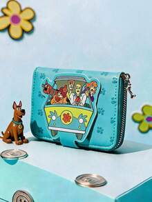 SCOOBY-DOO X POKOJA LAND 綠色時尚便攜零錢包 - 綠色 - 查看 2