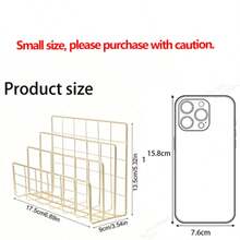 SHEIN Multi-Layer Storage Shelf For Letters And Books, Minimalist Home Decor Back To School - Multicolor - View 16