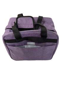 1pc Sewing Machine Carrying Case With Multiple Storage Pockets, Also Applicable For Traveling Outside.Universal Handbag With Shoulder Strap, Compatible With Most Standard Sewing Machines, Brother, Janome, Etc. Crochet Sewing Supplies Storage - Multicolor - View 14