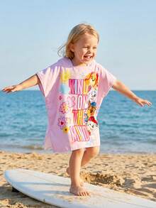 Cozy Pixies | PAW Patrol 1-Piece Children's Bath Towels, Bathrobes Used On The Beach, Bathing And Drying, Suitable For Boy, Girl And Children's Bath Towels, Cute Cartoon Patt - Multicolor - View 4