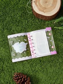 We Bare Bears X Joivida Digital Painting Fun Cute Cartoon Bear Letter Print Loose-Leaf Binder Photo Album - A - View 4