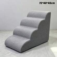 寵物階梯 狗狗爬梯 防滑攀爬梯 適用小型、中型與大型犬 床用貓咪床邊爬梯 狗狗階梯斜坡 - 灰色 - 查看 10
