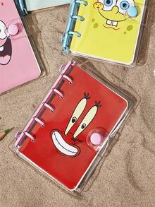 SpongeBob SquarePants | SHEIN Bloc de notas de PU - B - Ver 1