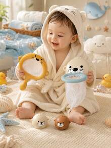 MINKOJA 1pc Whimsical Pastel Bath Fishing Net –Aesthetic Tub Companion For Dreamy Splashing Moments – Sentimental & Endearing Gift For Precious Milestones - Multicolor - View 5