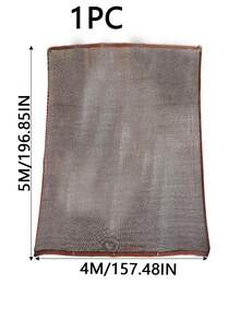 1 Piece Sunshade Fabric 90% Coffee Color Sunshade Net Suitable For Gardens, Patios, Plant Shade Sails, Greenhouses, Outdoor Gazebos, And Lawns.Making It Easier To Hang The Sunshade Net Cover. - Coffee Brown - View 10