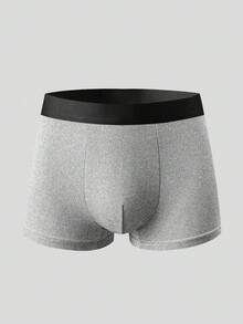 Manfinity Underwear&Sleepwear Basics Men's Colorblock Casual Daily Boxer Briefs - Multicolor - View 5