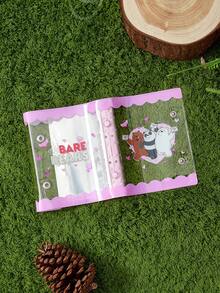 We Bare Bears X Joivida Digital Painting Fun Cute Cartoon Bear Letter Print Loose-Leaf Binder Photo Album - A - View 5