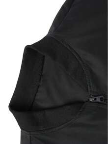 EGENSIO Chaqueta casual versátil para hombre para primavera y otoño - Negro - Ver 7