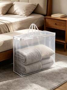 Bolsa de almacenamiento de PVC transparente de gran capacidad - transparente - Ver 7