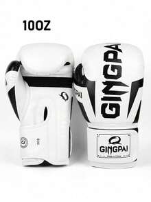 Breathable Mesh Boxing Gloves, Unisex, Suitable For Adults, Youth, Combat Sports, Sanda Training, Gym, And Home Use. - White Black - View 12