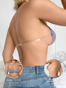 SHEIN Accesorio de lencería para mujer (Cubrepezones) Paquete individual - Neblina azul - Ver 5