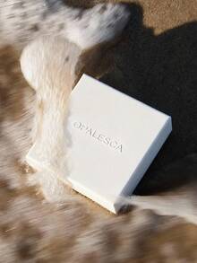 Opalesca 女士时尚戒指，高级/优雅/高贵/日常佩戴/简约，珍珠/水晶，夏季/海滩/舞会/派对/假日/度假，订婚/结婚/承诺，新娘，心形/花卉，仙女风/美人鱼风，18K镀金 - 銀色 - 查看 7