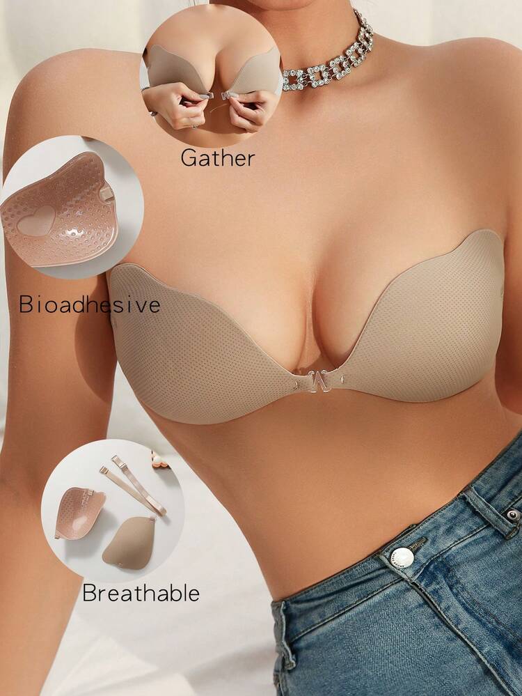 1 pieza Accesorios íntimos para mujeres (Pezoneras) - Albaricoque - Añade 7