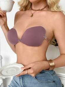 SHEIN Women's Lingerie Accessory (Nipple Covers) Single Pack - Purple - View 3