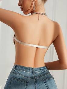1 pieza Accesorios íntimos para mujeres (Pezoneras) - Albaricoque - Ver 2