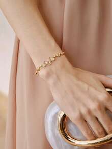 Opalesca Light Luxury Jewelry Four-Piece Set, Complete Set Of Accessories With A Sense Of Atmosphere - Multiple combinations - View 6