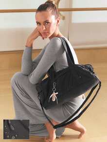 GLOWMODE 16L Max Large Capacity Carry Dual-Strap Duffle Zippered Bag Daily Active Casual  Spring Summer - graphite - View 1