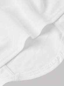 SHEIN MOD 格紋領結白色抹胸上衣，適合返校季、約會、夜店、畢業季、校園、夏季性感穿搭，適用返校、校園、教師節、萬聖節 - 彩色 - 查看 6