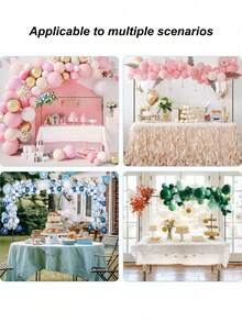 Adjustable Arch Party Stand Heavy Duty Iron Frame Wedding Birthday Backdrop Support Holder Outdoor Indoor Event Decoration Home DIY Display - Multicolor - View 10
