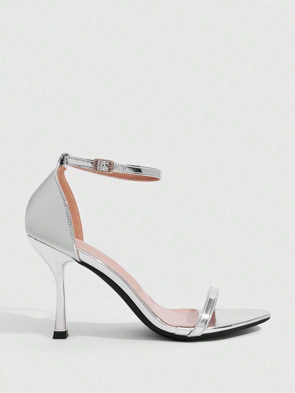 CUCCOO SZL Women Shoes Classic Simple Strap Combination Stiletto High Heel Sandals Buckle Design Banquet Party Wear Fashion Commuter Women's Shoes