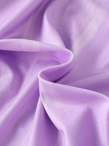 SHEIN Elladie kids 女童 2件組時尚卡通角色與音符圖案休閒極簡短袖上衣與短褲套裝，適合音樂節、夏季日常穿著 - 彩色 - 查看 4