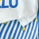 Blue and White
