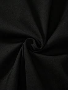 Nuvra Women's Elegant Solid Color Flared Jumpsuit For Commuting - Black - View 8