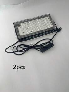 Suitable For Outdoor Use:  LED Ultraviolet Blacklight, Ultra-Thin Outdoor Floodlight, With USB Plug, Switch Control ,  For Stage Lighting,Body Painting,  Neon Lights. - UV purple black light with USB plug - View 8