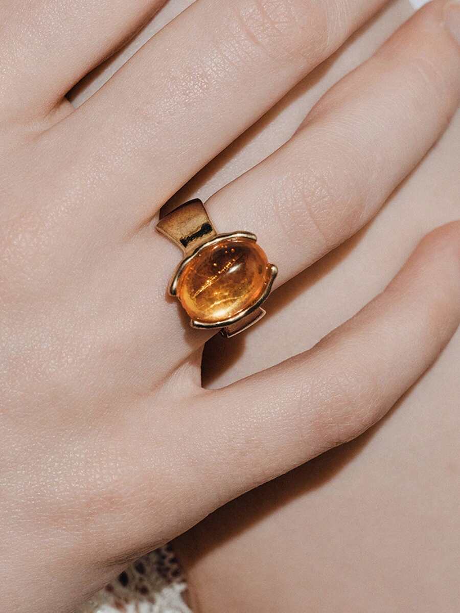 Noxbound 18K Gold Ring Niche Personalized Ring - Gold - View 1