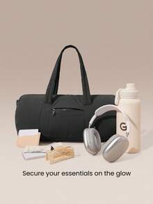 GLOWMODE 16L Max Large Capacity Carry Dual-Strap Duffle Zippered Bag Daily Active Casual  Spring Summer - graphite - View 2