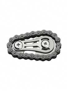 Stress Relief Finger Chain, Gear Sprocket, Chain, Finger Spinner, Mechanical Pressure Relief Tool - Multicolor - View 5